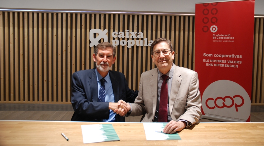 La Confederació de Cooperatives i Caixa Popular col·laboren per a fomentar el model cooperatiu a la Comunitat